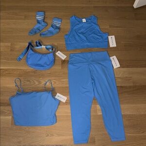 Blue Activewear Set